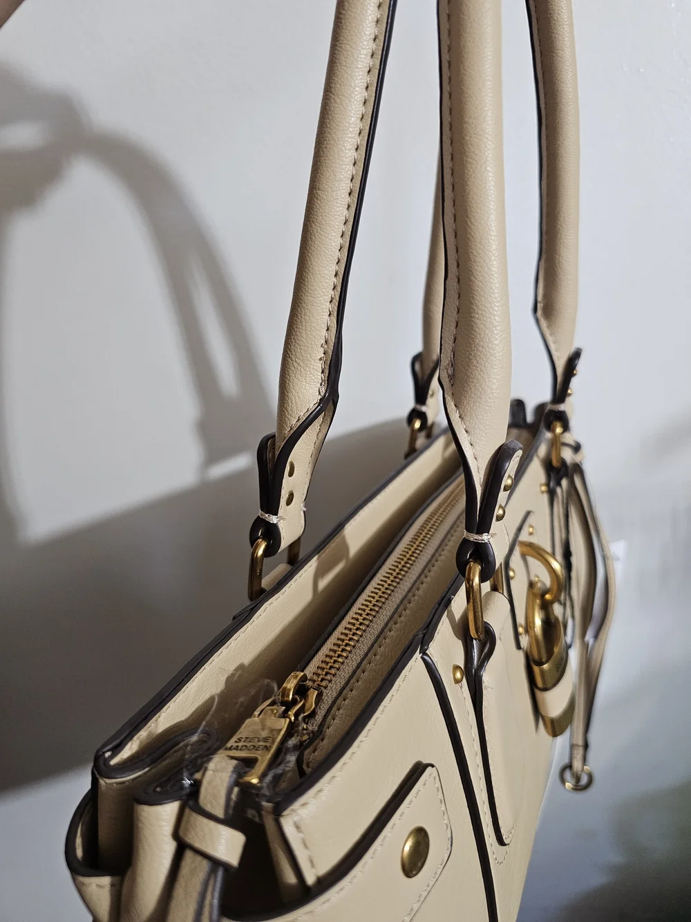Steve Madden  satchel shoulder bag beige